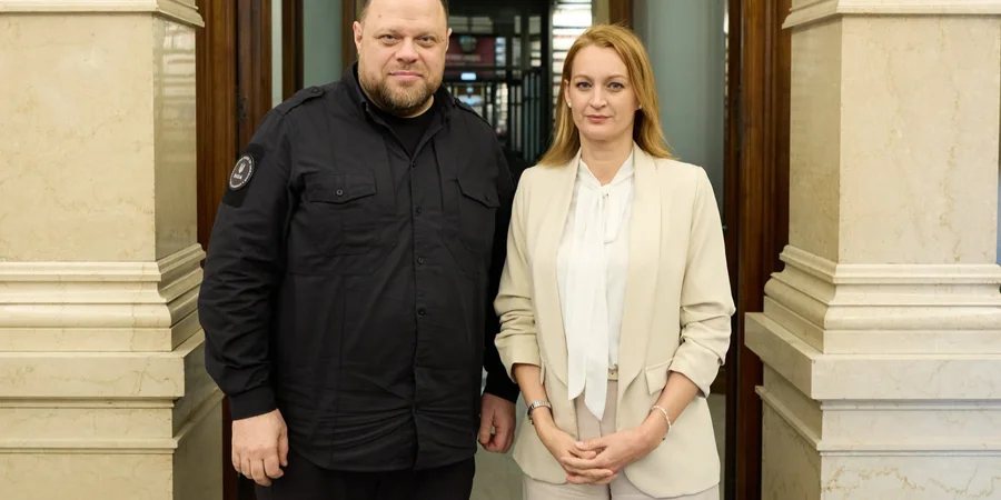 Стефанчук і Форштгоффер уперше зустрілися в Римі та домовилися про підтримку руху України до ЄС