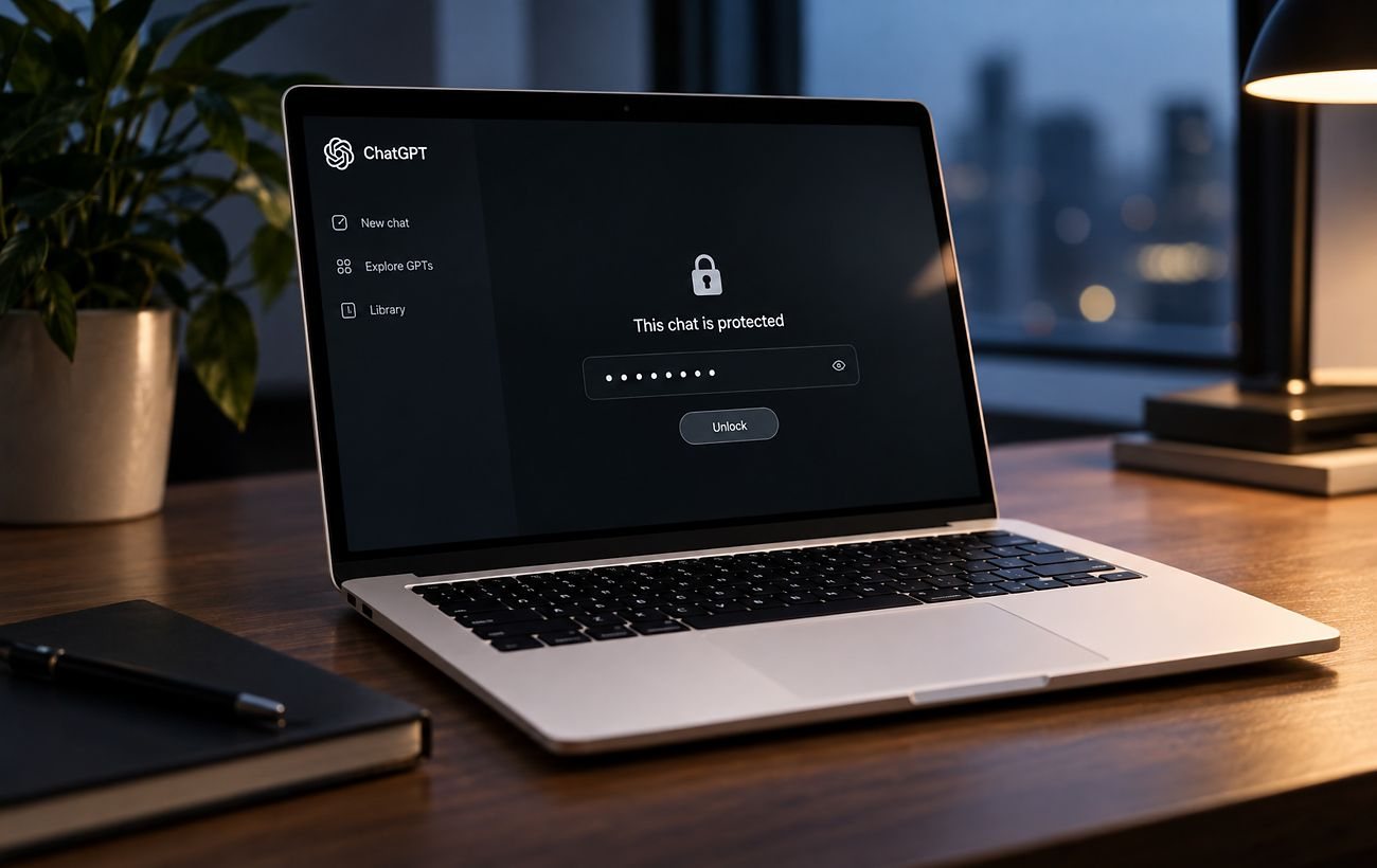 OpenAI запустила в ChatGPT захищені чати під PIN-кодом