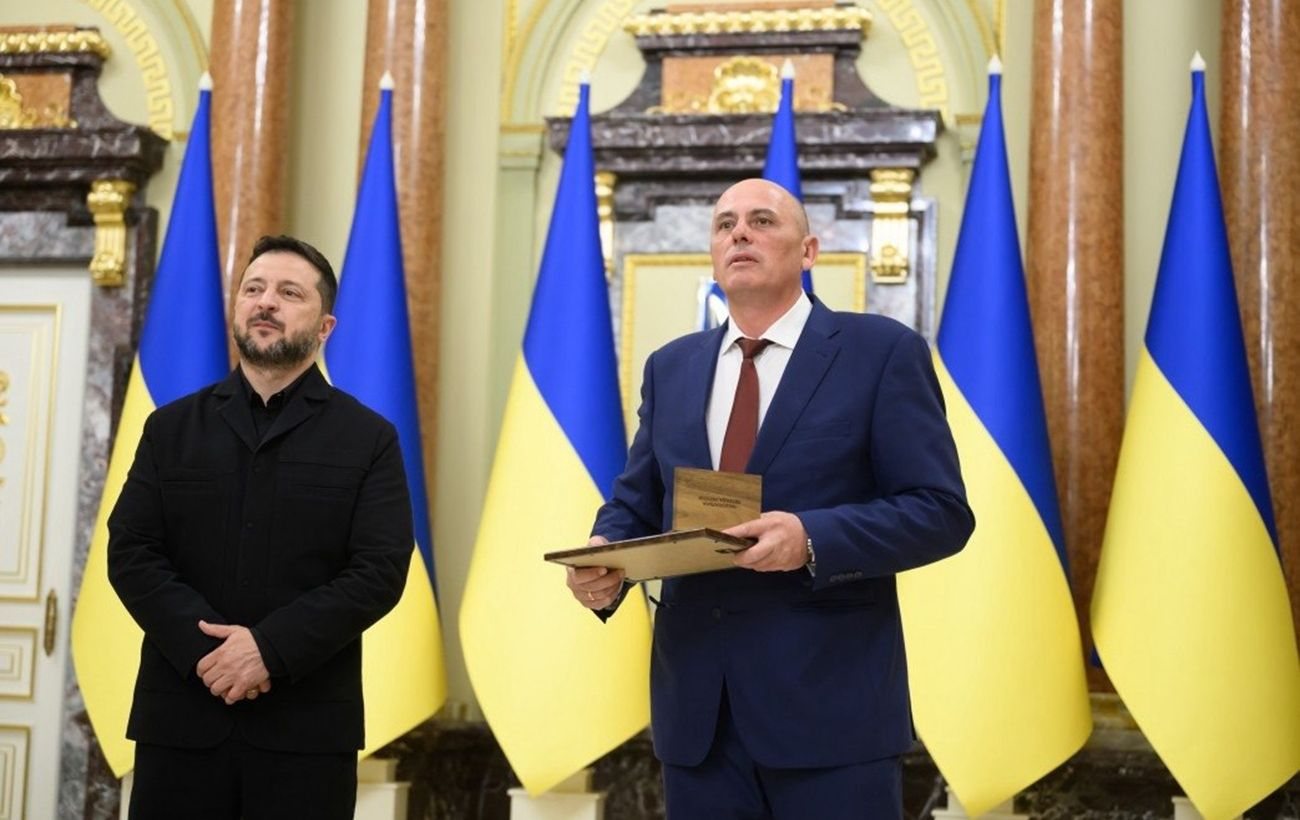 Зеленський вручив відзнаку «Національна легенда України» директору Придніпровської ТЕС ДТЕК