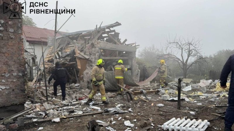 Атака РФ на Рівне: загиблий, пошкоджена школа та масштабні знеструмлення