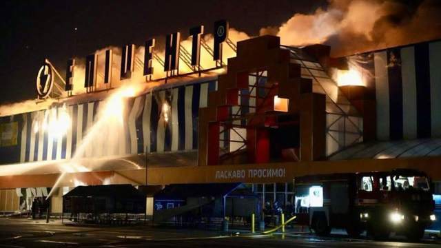 Російські дрони атакували чотири торгові центри «Епіцентр» у різних містах за добу