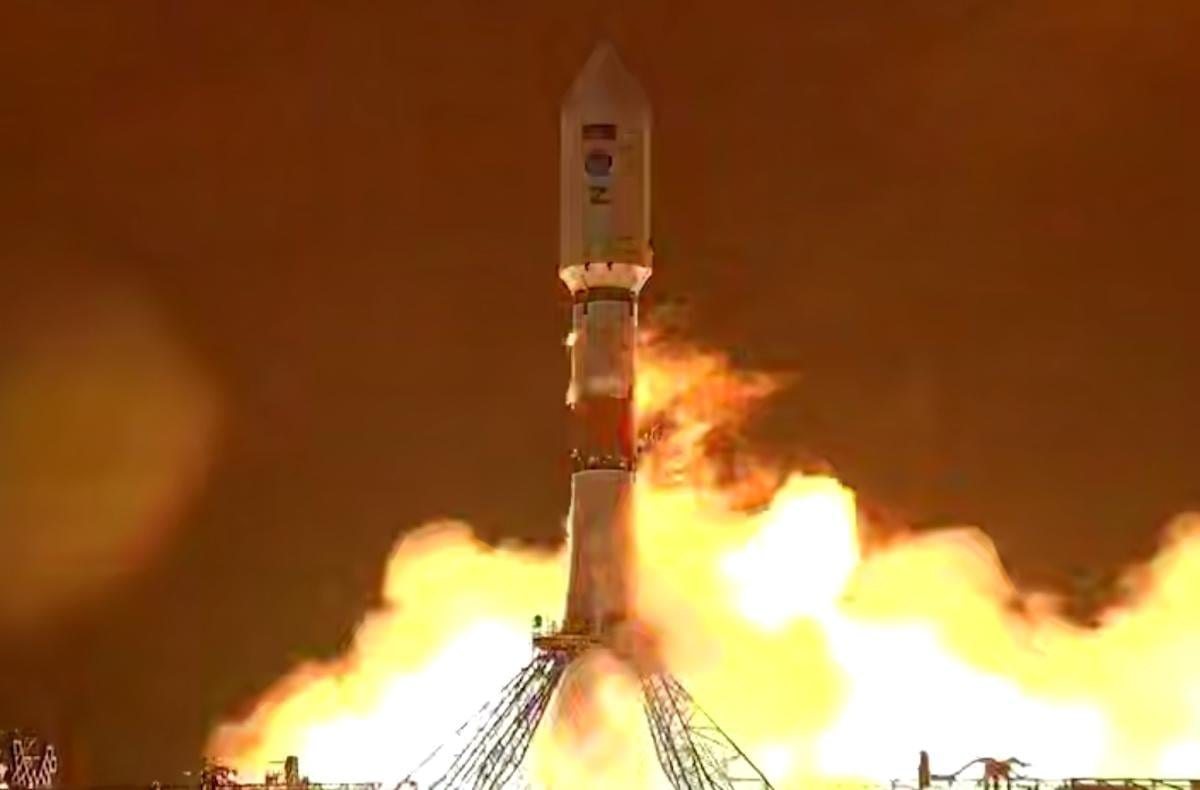 Росія запустила «Союз-2.1б» із секретним військовим супутником на орбіту