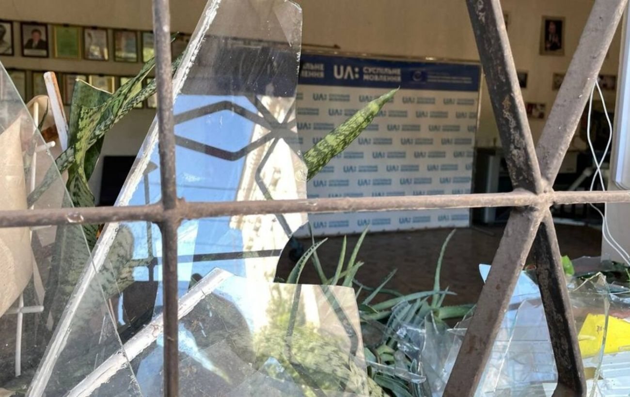 У Кривому Розі російський удар пошкодив будівлю Суспільного